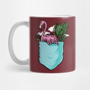 flamingo pocket Mug